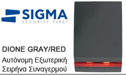 Sigma DIONE GRAY-RED