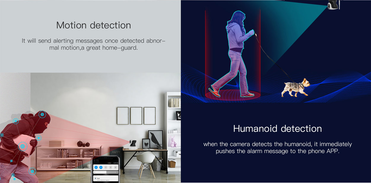 Vstarcam C29S IP Camera Motion Detection