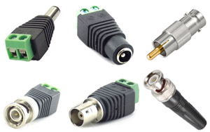 Βύσματα - Adaptors CCTV