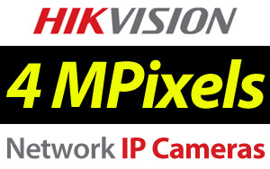 HIKVISION IP Κάμερες 4MPixels