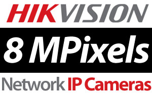 HIKVISION IP Κάμερες 8MPixels