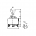 KN3C-202A-A2 Μικροδιακόπτης Διπολικός Toggle ON-ON 6P 10A/250V LZ