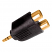 ULTIMAX AU5220G Adaptor Επίχρυσο καρφί 3.5mm STEREO αρσενικό σε 2xRCA θηλυκό