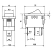 RL3-113 BLACK Διακόπτης Rocker Mini ON-OFF-ON 3P 6A/250V YNX/DIE