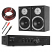 SET_HOMEAUDIO 30 Πλήρες Hi-Fi πακέτο ήχου με Audizio AD200B + Fenton SHFB55B + Καλωδιώσεις