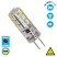 GloboStar 76132 Λάμπα G4 LED SMD 2835 2W 180lm 320° DC 12V Σιλικόνης Θερμό Λευκό 3000K Dimmable