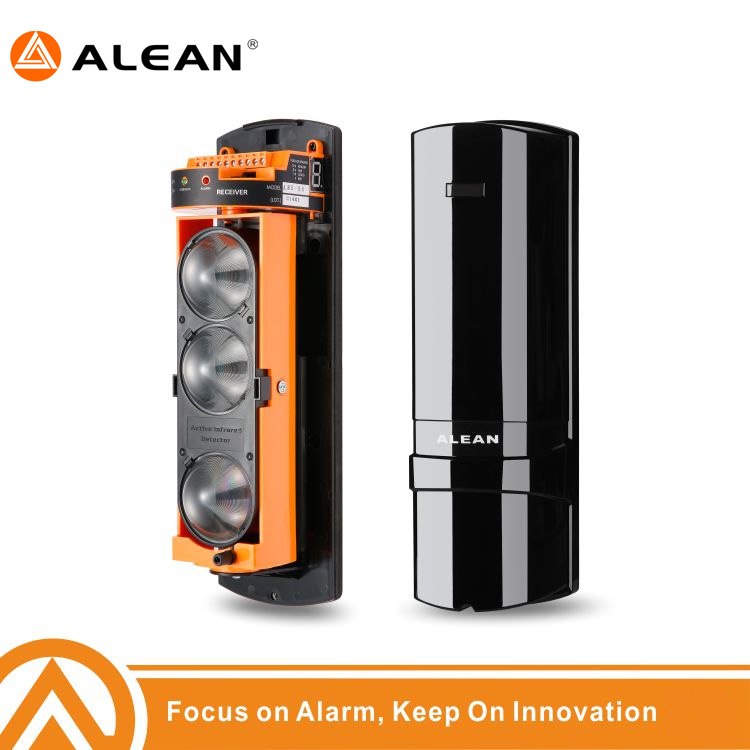 ALEAN ABE-150 Ζεύγος ανιχνευτών Beam τριπλής δέσμης 150 μέτρων 4 συχνοτήτων με LCD Display