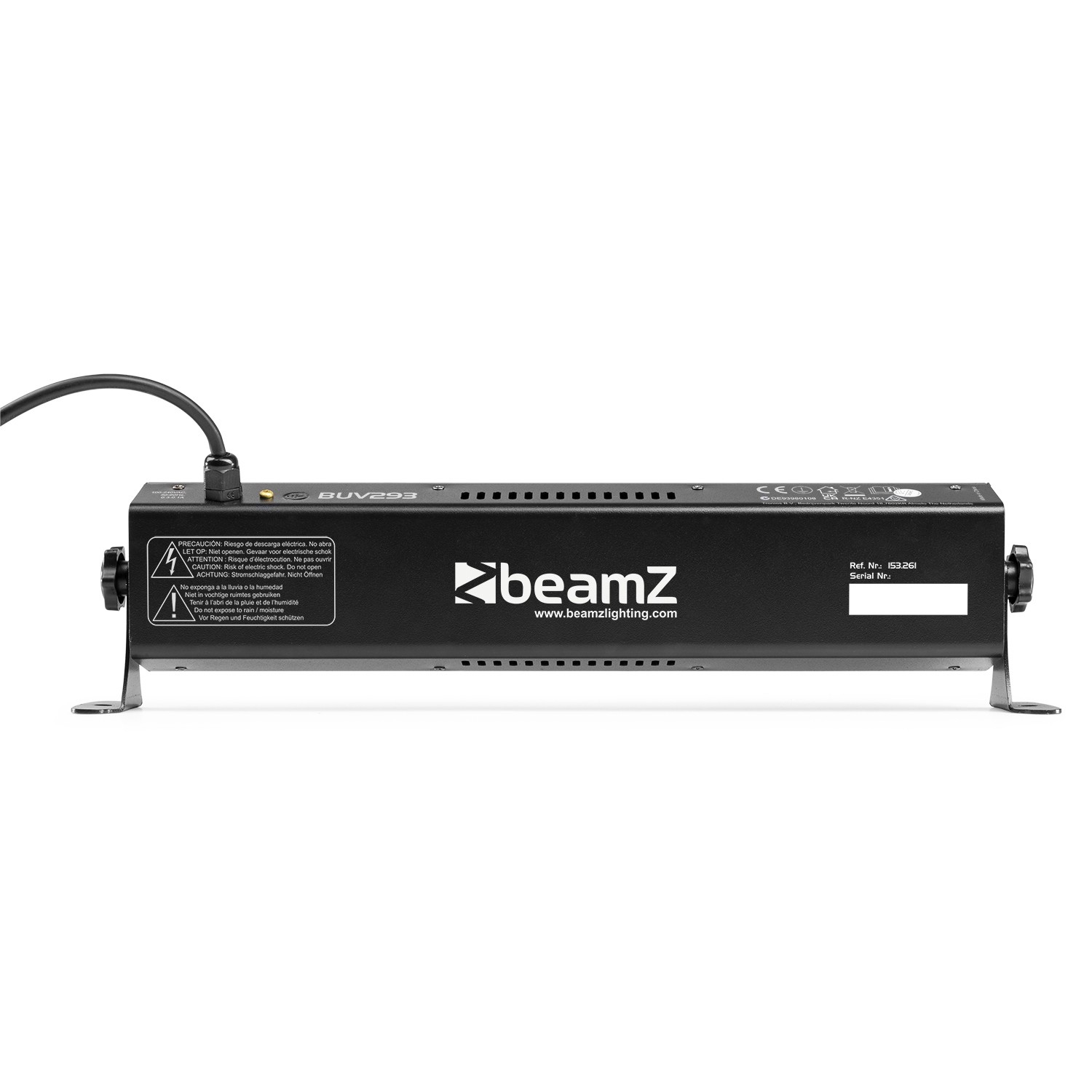 BEAMZ BUV293 Μπάρα φωτισμού 2x9 LED 18x3 Watt Blacklight UV Bar (153.261)