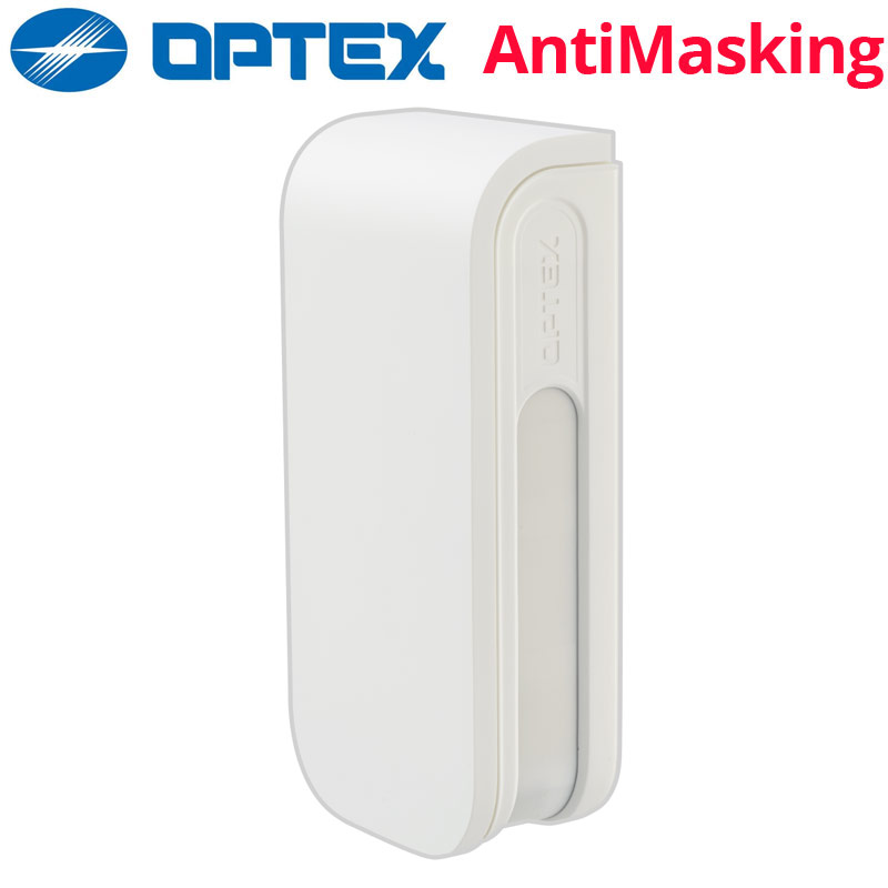 OPTEX BXS-AM (White) Διπλός Ανιχνευτής Κίνησης Κουρτίνας 2x12m (Δεξιά-Αριστερά) Εξωτερικού Χώρου με ANTIMASKING