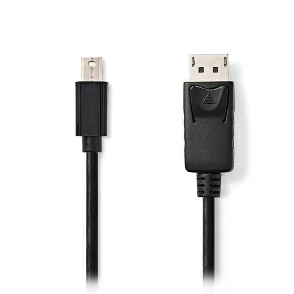 NEDIS CCGT37400BK20 Καλώδιο Mini DisplayPort αρσ. - DisplayPort αρσ. 2m 