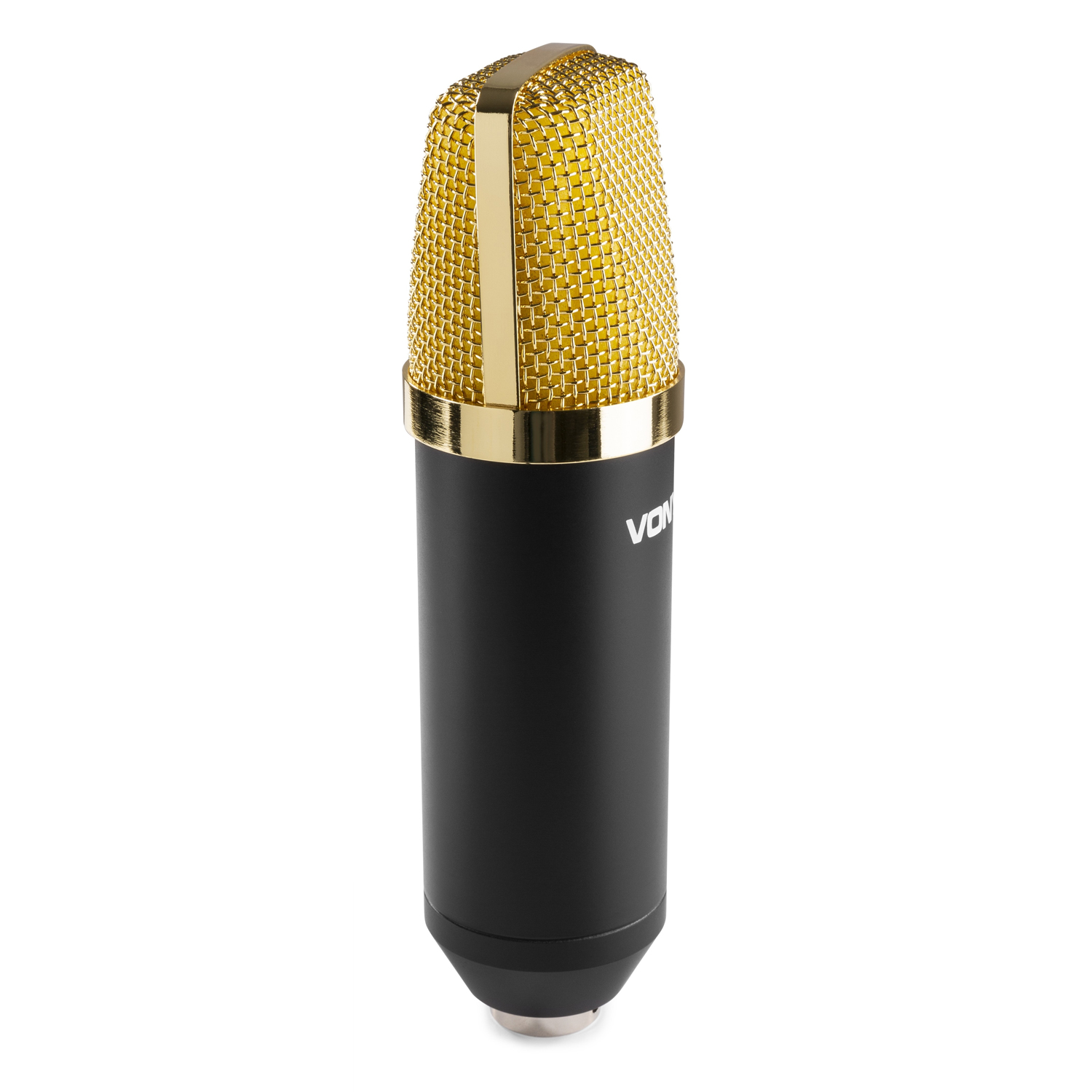 VONYX CMS400B Studio Set με Μικρόφωνο Phantom, Βάση στήριξης και Anti-Pop φίλτρο (Gold) 173.504 --