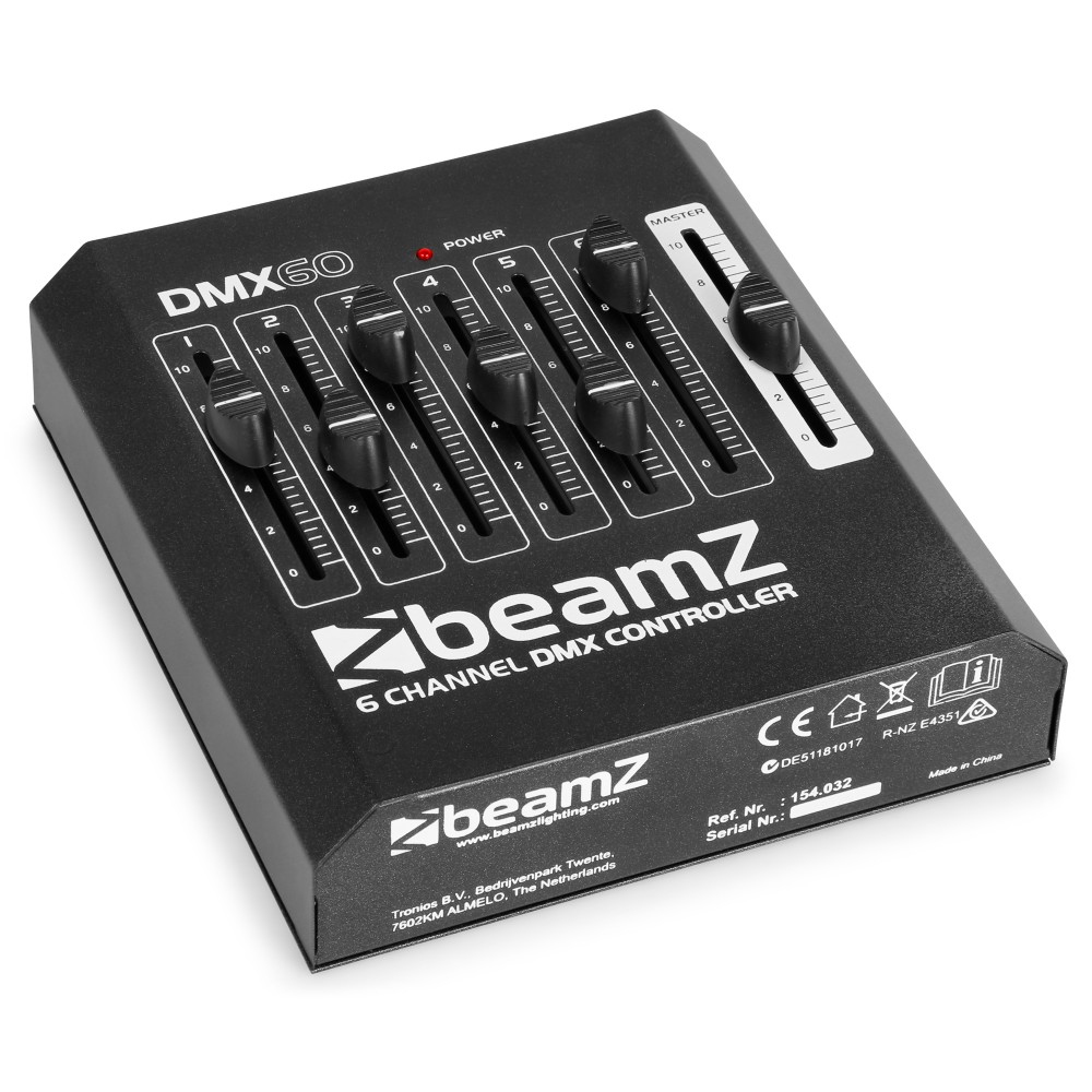 BEAMZ DMX60 Controller 6 Channel 154.032