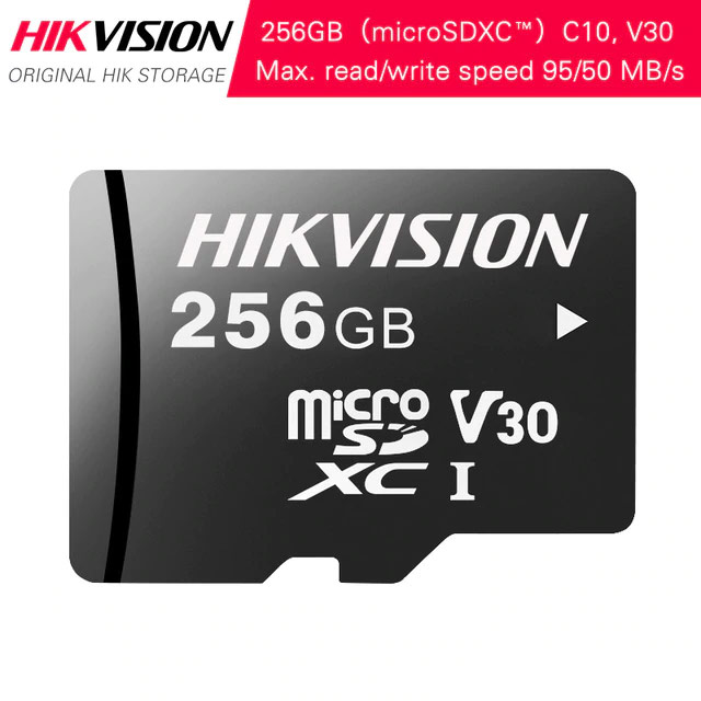 HIKVISION HS-TF-L2/256GB Κάρτα Μνήμης MicroSD 256GB Class10, U3, V30
