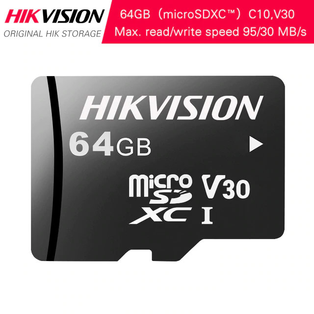 HIKVISION HS-TF-L2/64GB Κάρτα Μνήμης MicroSD 64GB Class10, U1