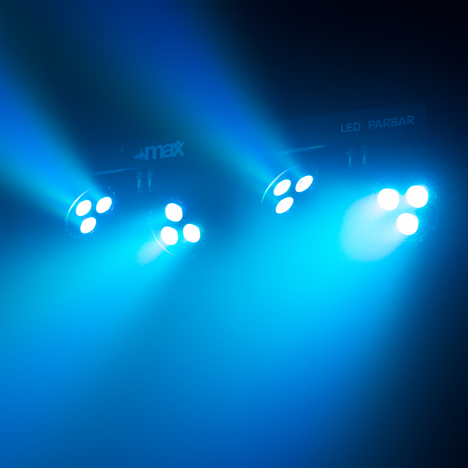 MAX LED PARBAR 4-Way 3x 4-in-1 RGBW 3W με Βάση και Τηλεχειριστήριο και DMX 150.485