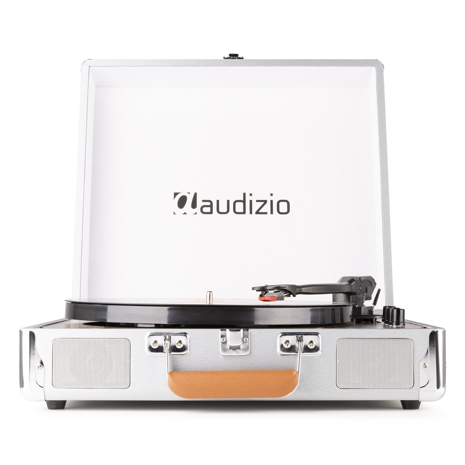 AUDIZIO RP320 Πικάπ με Ηχεία, Bluetooth, AUX και USB Recording σε Αλουμινίου βαλίτσα 102.176