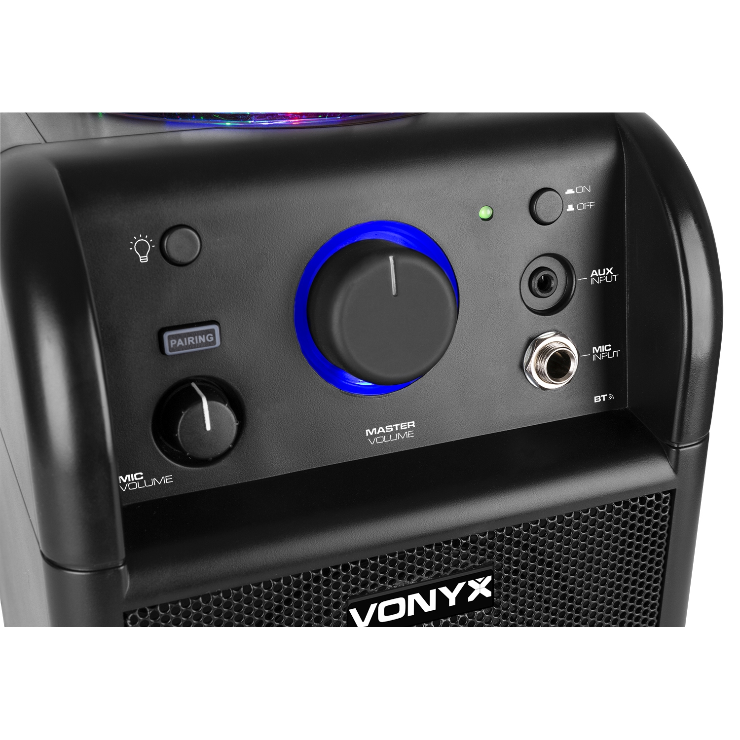 VONYX SBS50B BT Φορητό Ηχείο Karaoke Party Bluetooth με Disco Jelly Ball 178.345 Μαύρο