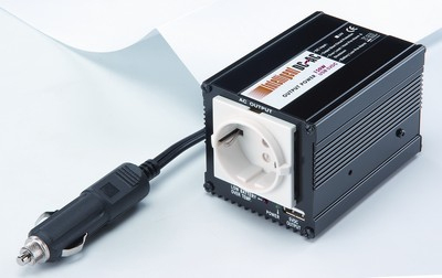 INTELLIGENT SPS-12-150-USB Μεταλλάκτης 12V DC - 230V AC 150 Watt με USB 5V
