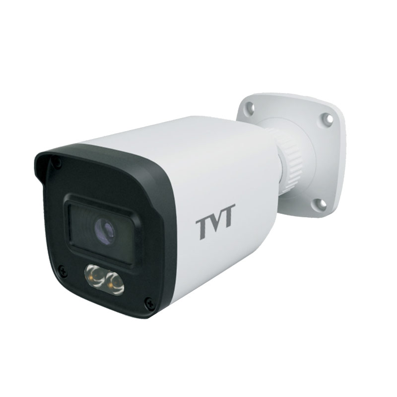 TVT TD-7451AS2 (AU/WR2) 3.6mm Κάμερα Bullet Full Color Night Vision 5Mpixels, Audio Over Coaxial, IP67, 20~30m Night View
