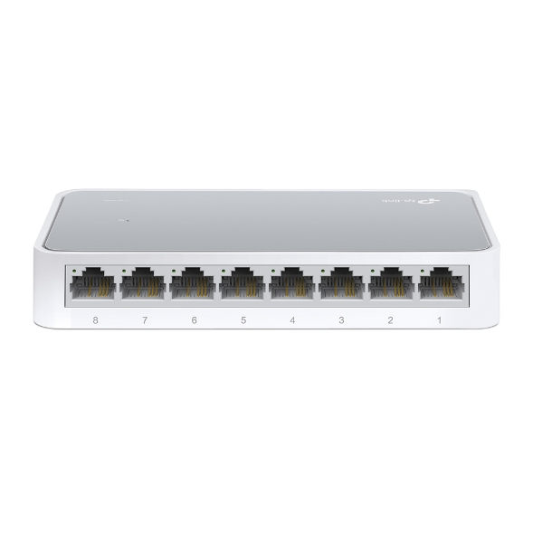 TP-LINK TL-SF1008D v12.0 Fast Ethernet Office Switch 8 Port 10/100