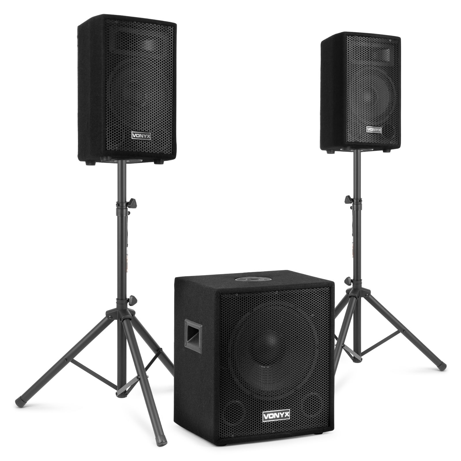 Vonyx VX800BT 2.1 Active Speaker Set - 170.102 