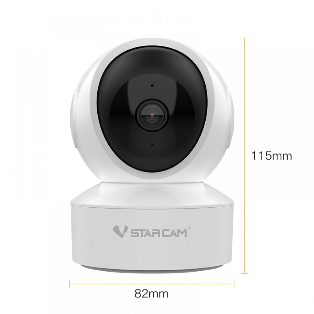 Vstarcam CS49Q 4Mpixels Ρομποτική Ασύρματη IP κάμερα - Dual WiFi 2.4Ghz & 5GHz, Ethernet, microSD, Motion Detection