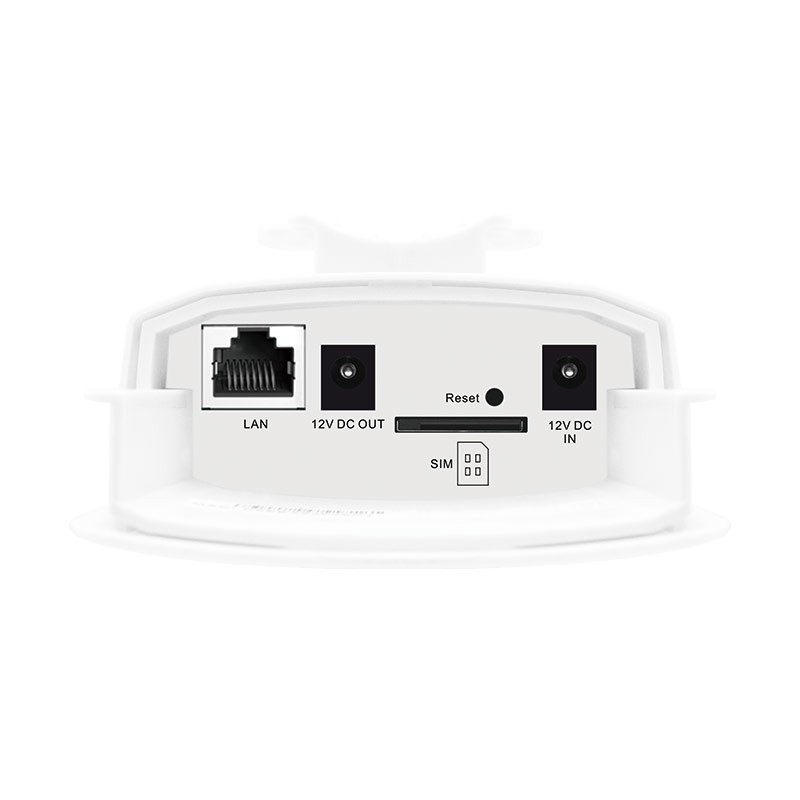 Wi-Tek WI-LTE115-O(V2) Ασύρματο 4G (LTE) Mobile Router με WiFi 2.4GHz, 1x RJ45, 1x SIM slot, 12V DC In/Out Port