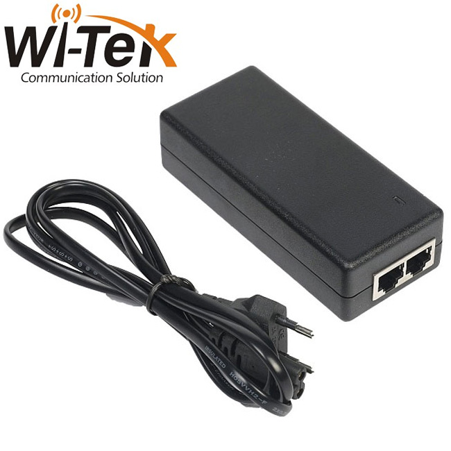 Wi-Tek WI-POE31-48V PoE Injector 100Mbps 48V 0.5A 24W