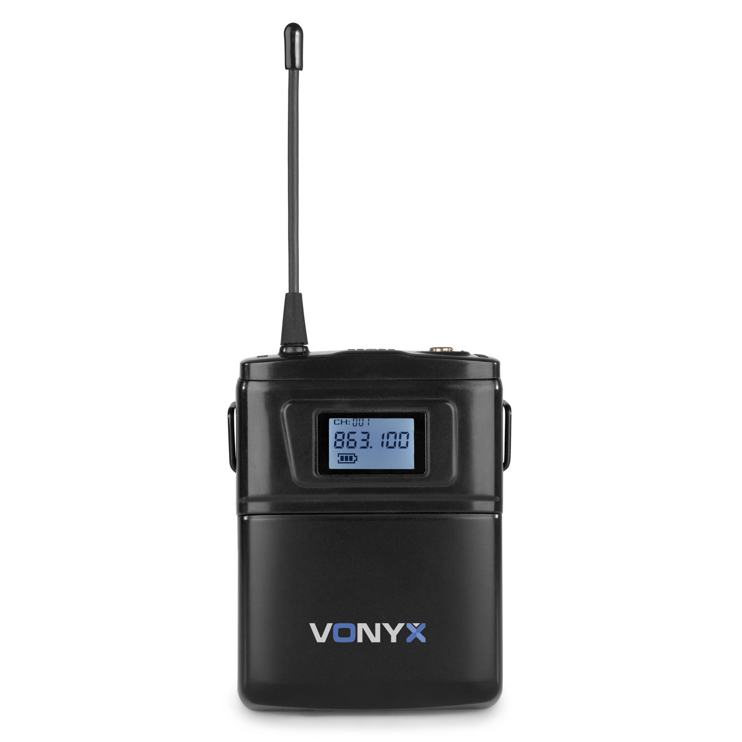 VONYX WM62B Διπλό Ασύρματο Set Bodypack (πέτου / κεφαλής) UHF 16 Καναλιών 179.264