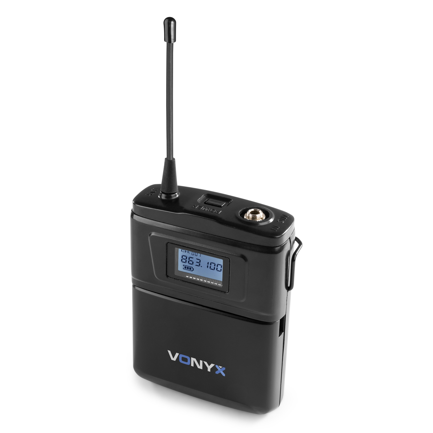 VONYX WM62B Διπλό Ασύρματο Set Bodypack (πέτου / κεφαλής) UHF 16 Καναλιών 179.264