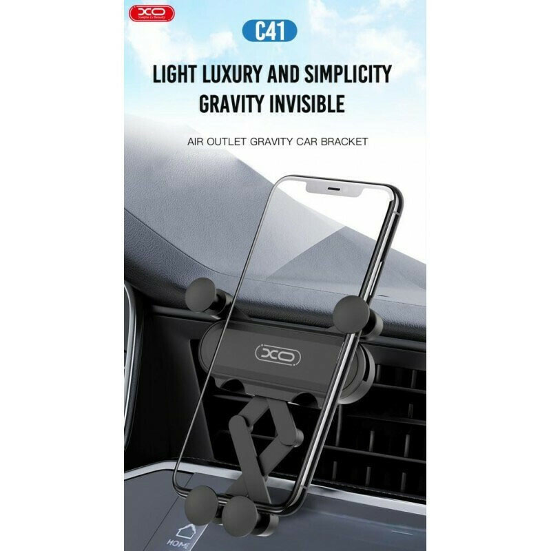 XO-C41 Βάση στήριξης Smartphone σε Αεραγωγό Αυτοκινήτου με Αυτόματη Σταθεροποίηση 3.3.57