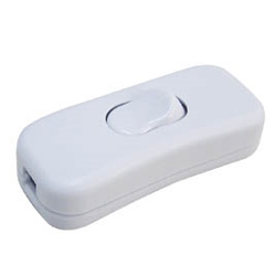 OEM POR-0094 Διακόπτης Rocker ON-OFF Ενδιάμεσος Χειρός 250V Λευκός