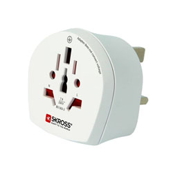 SKROSS 1.500225-E Adaptor Ρεύματος Univesral σε Αγγλικό 
