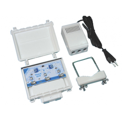 MISTRAL 2U30 LTE Ενισχυτής κεραίας UHF1 - UHF2 30dB με φίλτρο LTE (0224)