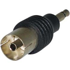 ULTIMAX AU-1406 Adapter Jack καρφί 3,5mm σε φις TV θηλυκό