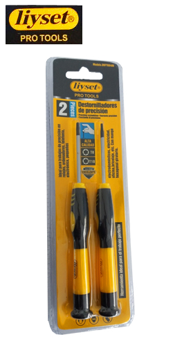 LIYSET DRFY 69390 Σετ 2 Κατσαβίδια TORX T6 και T7