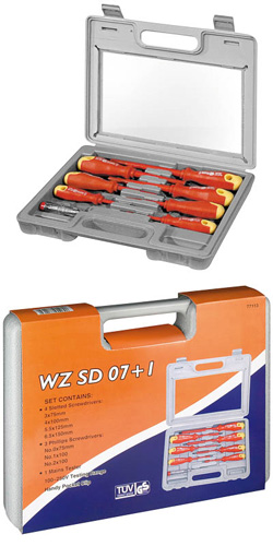 77113 Σετ 8 Ηλεκτρολογικών Κατσαβιδιών με μόνωση της Fixpoint