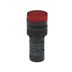 AD127-16DS RED Ενδεικτική λυχνία LED Κόκκινη 220V AC Φ16