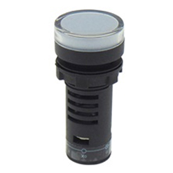 AD22-22DRB BLUE RED Ενδεικτική λυχνία LED Μπλέ Κόκκινο 220V AC Φ22 XND