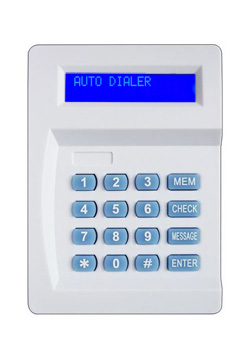 ANGA AG-D20 Τηλεφωνητής PSTN με οθόνη LCD για κέντρα συναγερμού