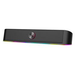 NOD AirGlow Φορητό RGB Soundbar PC Speaker 2.0 6W  