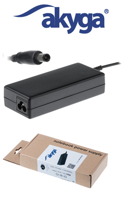 AKYGA AK-ND-04 Τροφοδοτικό 19V /4.74A 90Watt με βύσμα 7.4x5mm+pin για HP laptop