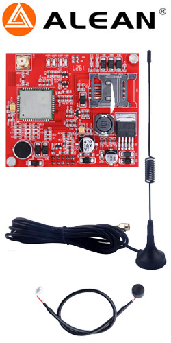 ALEAN AL-238P-GSM Πλακέτα GSM Εφεδρικής Επικοινωνίας για πίνακες AL-238P έκδοση V204 της Alean (Με Μικρόφωνο)