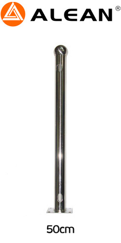 ALEAN ALF-50T Ανοξείδωτη βάση στήριξης 50cm για Beams τριπλής ή τετραπλής δέσμης (Τεμάχιο)