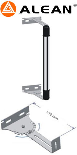 AN-6Z Σετ στήριξης υπέρυθρων ανιχνευτών τύπου κολόνας σε τοίχο