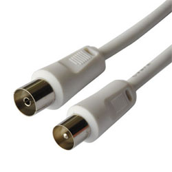 LANCOM AV101-01N-WH-5.0 Καλώδιο TV Αρσενικό-Θηλυκό 5m Λευκό [02.006.0109]