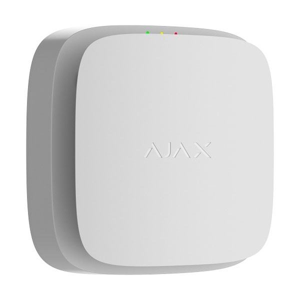 AJAX EN54 FireProtect (Smoke) Jeweller White Ασύρματος Ανιχνευτής Καπνού με πιστοποίηση EN 54