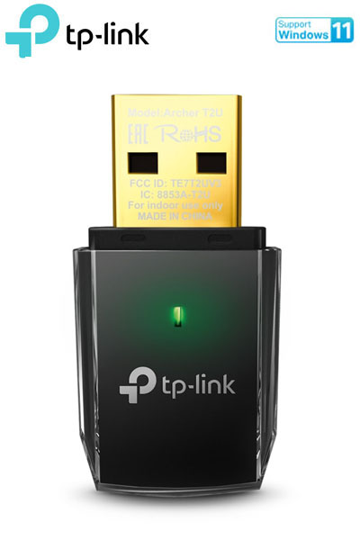 TP-Link Archer T2U v3.0 AC600 USB Wi-Fi Adapter Dual Band
