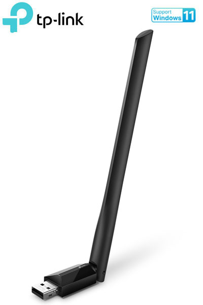 TP-Link Archer T2U Plus v1.0 AC600 USB Wi-Fi Adapter με Κεραία