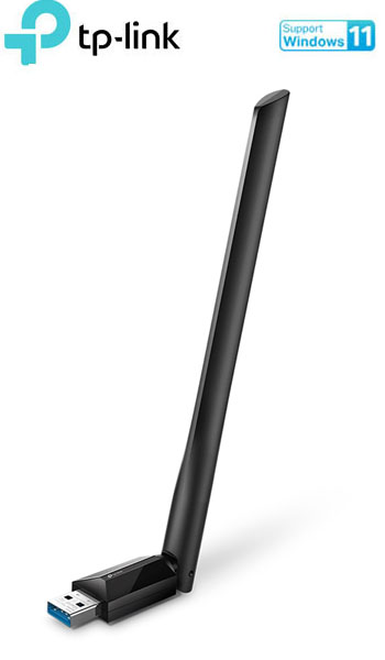 TP-Link Archer T3U Plus v1.0 AC1300 USB Wi-Fi Adapter με Κεραία